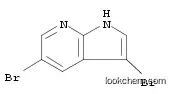 Molecular Structure of 1086389-94-7 (3,5-DibroMo-1H-pyrrolo[2,3-b]pyridine)